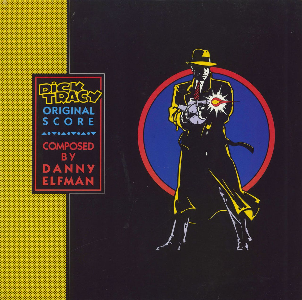 Danny Elfman Dick Tracy German vinyl LP album (LP record) 7599262641