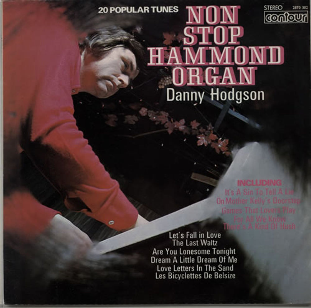 Danny Hodgson Non Stop Hammond Organ UK vinyl LP album (LP record) 2870302