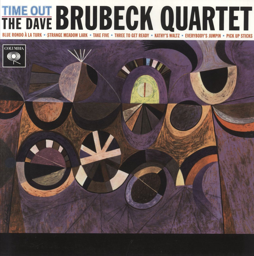 Dave Brubeck Time Out German vinyl LP album (LP record) 88697269441