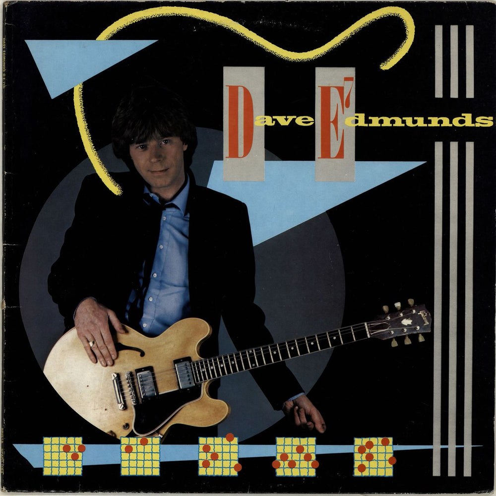 Dave Edmunds D.E. 7th UK vinyl LP album (LP record) SPART1184