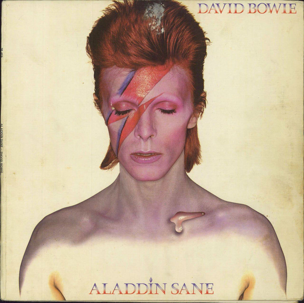 David Bowie Aladdin Sane - 1st South African vinyl LP album (LP record) 38-459