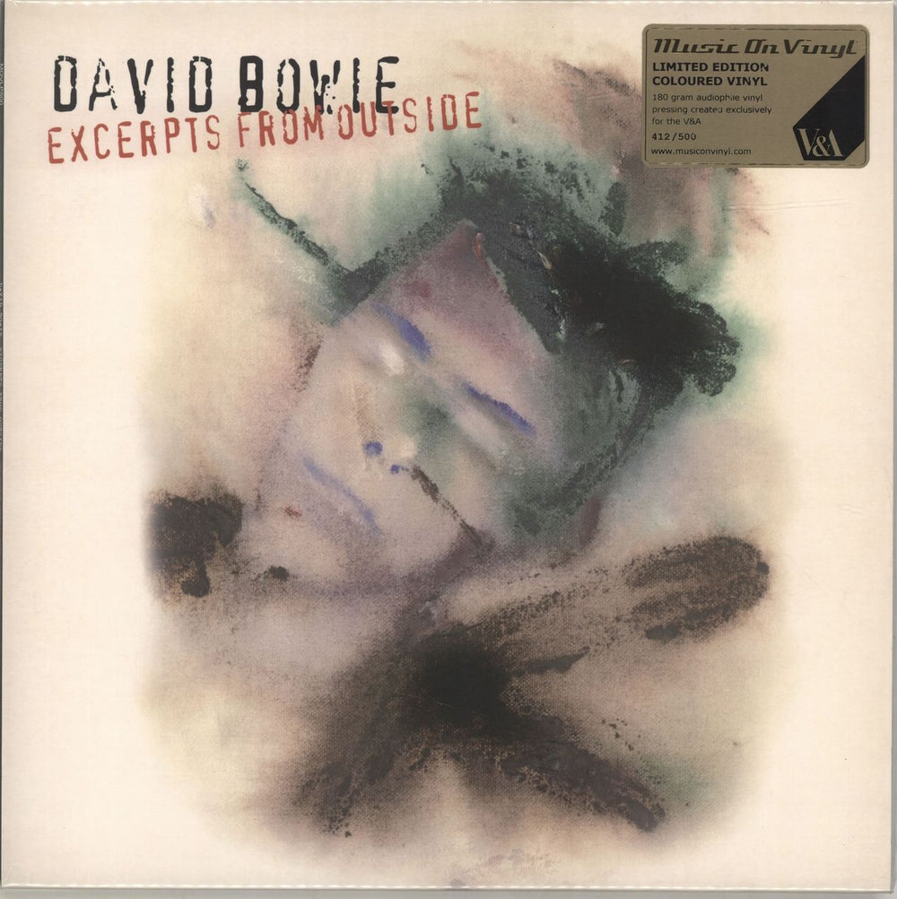 David Bowie Excerpts From Outside - Green Vinyl UK vinyl LP album (LP record) MOVLP500