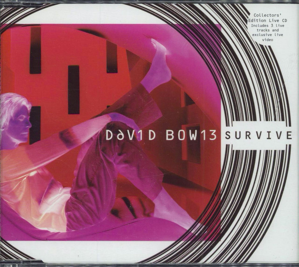 David Bowie Survive UK CD single (CD5 / 5") VSCDX1767