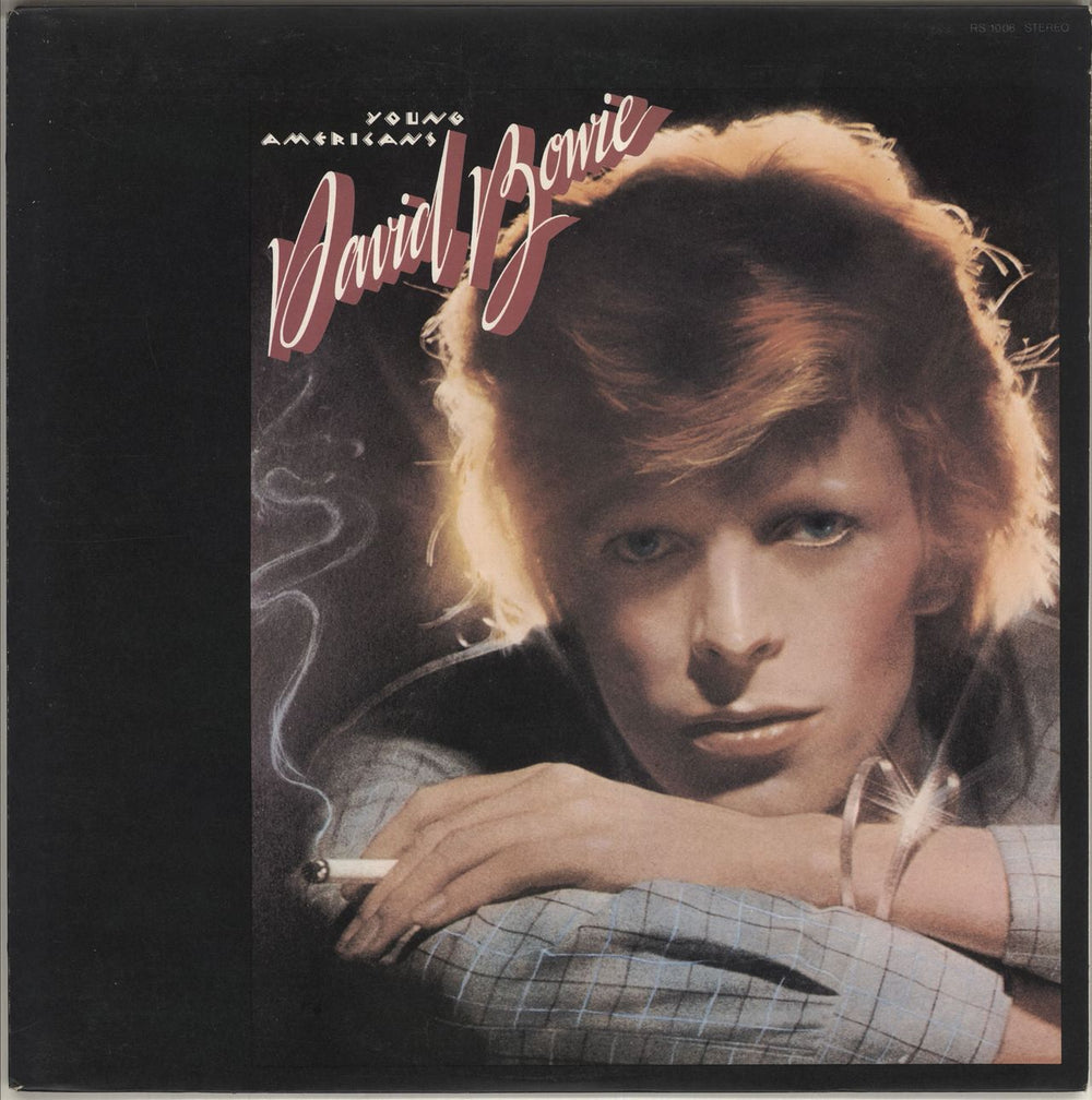 David Bowie Young Americans UK vinyl LP album (LP record) RS1006