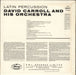David Carroll Latin Percussion UK vinyl LP album (LP record)