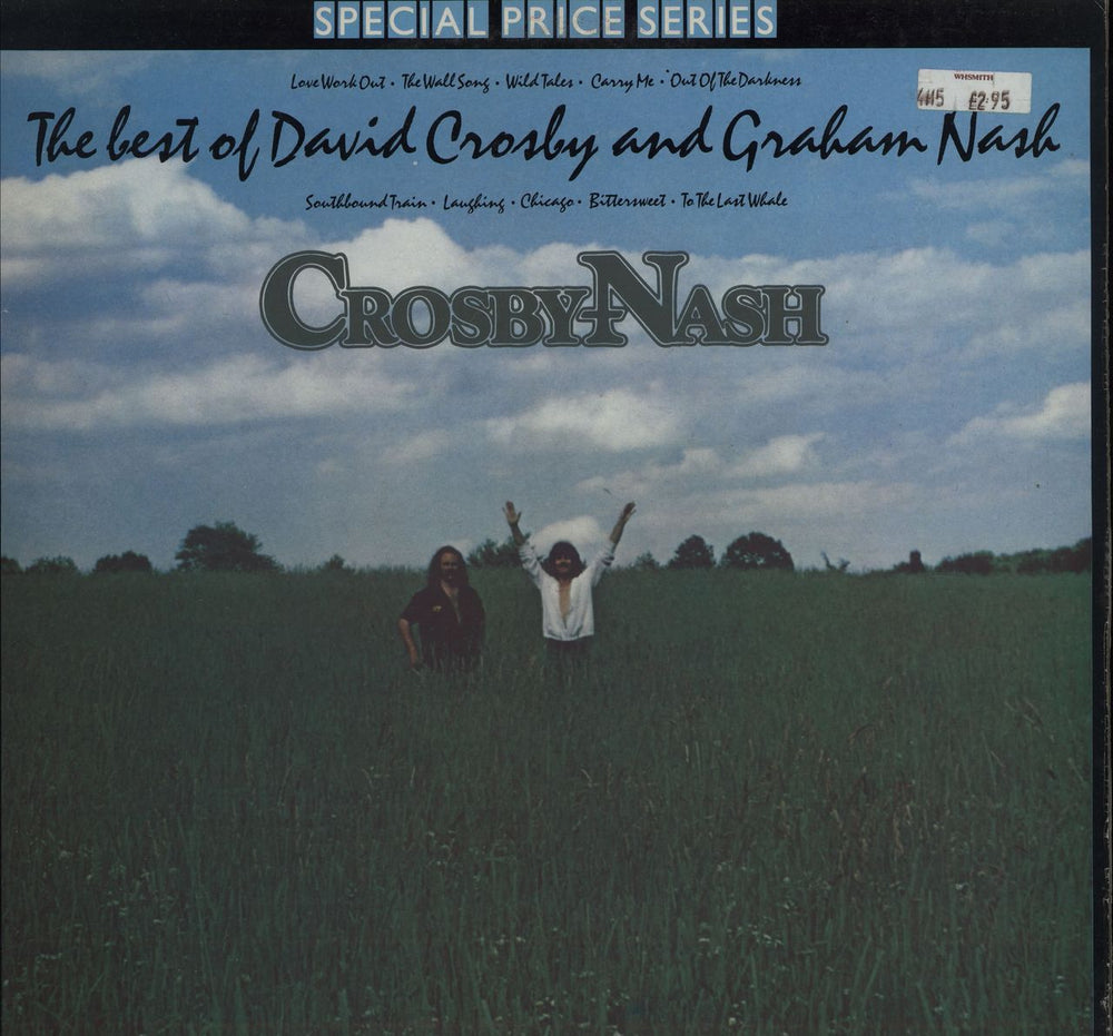 David Crosby & Graham Nash The Best Of David Crosby And Graham Nash UK vinyl LP album (LP record) 2482490