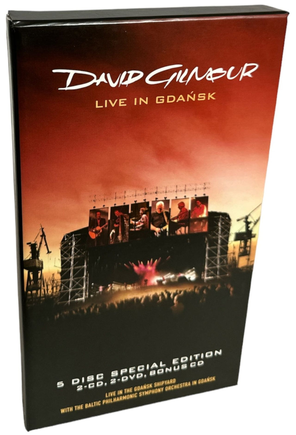 David Gilmour Live In Gdansk UK CD Album Box Set 5099923548428