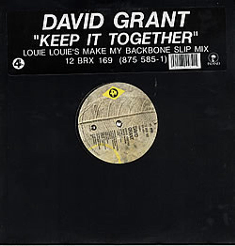 David Grant Keep It Together UK 12" vinyl single (12 inch record / Maxi-single) 12BRX169