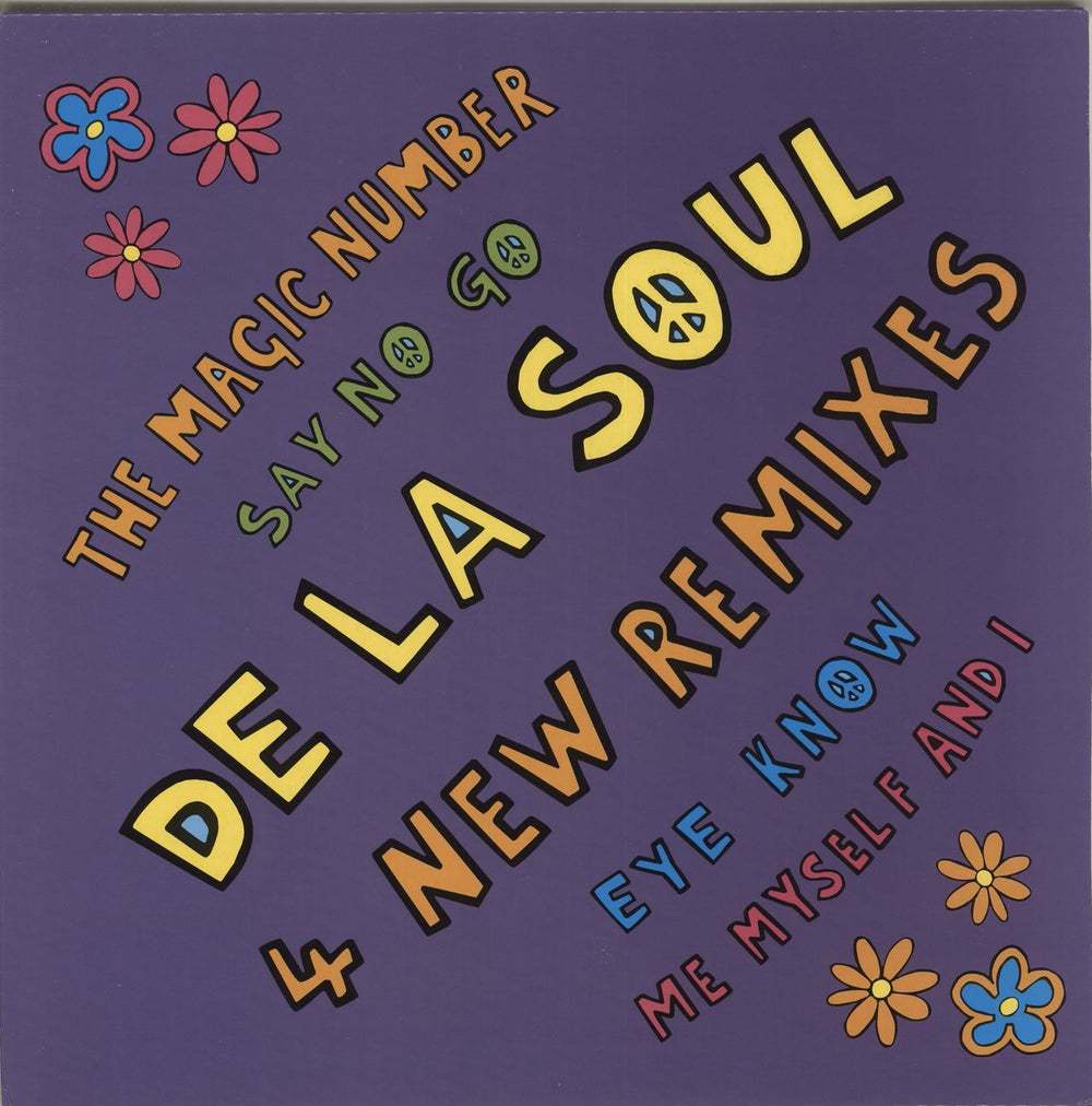 De La Soul The Magic Number UK 12" vinyl single (12 inch record / Maxi-single) 5046-75977-0