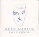 Dean Martin Love Songs UK Promo CD-R acetate CD-R