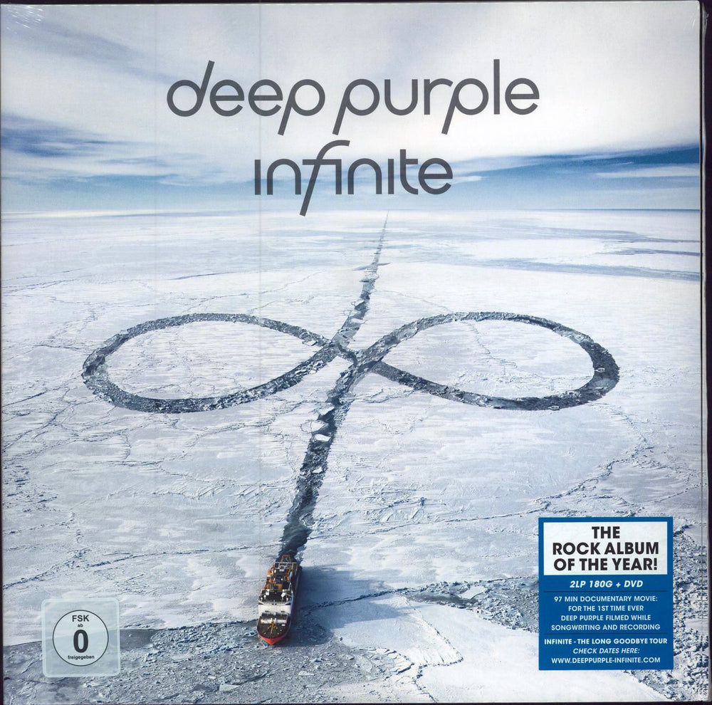 Deep Purple Infinite - 180gm Vinyl UK 2-LP vinyl record set (Double LP Album) 0211850EMU