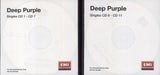 Deep Purple Singles UK Promo CD-R acetate CDR