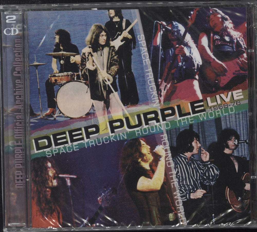 Deep Purple Space Truckin Round The World UK 2 CD album set (Double CD) PUR315D