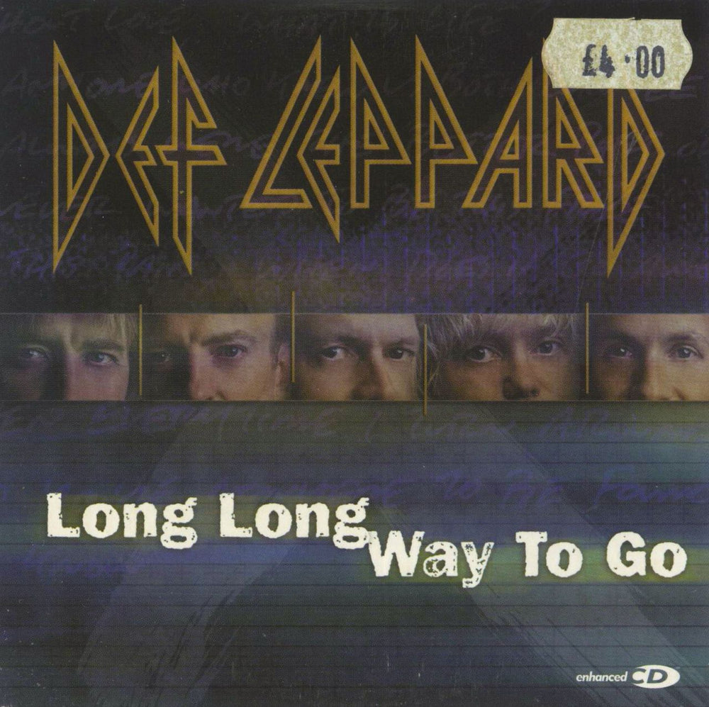 Def Leppard Long Long Way To Go - Promo UK CD single (CD5 / 5") 9800024