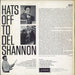 Del Shannon Hats Off To Del Shannon - 2nd UK vinyl LP album (LP record)