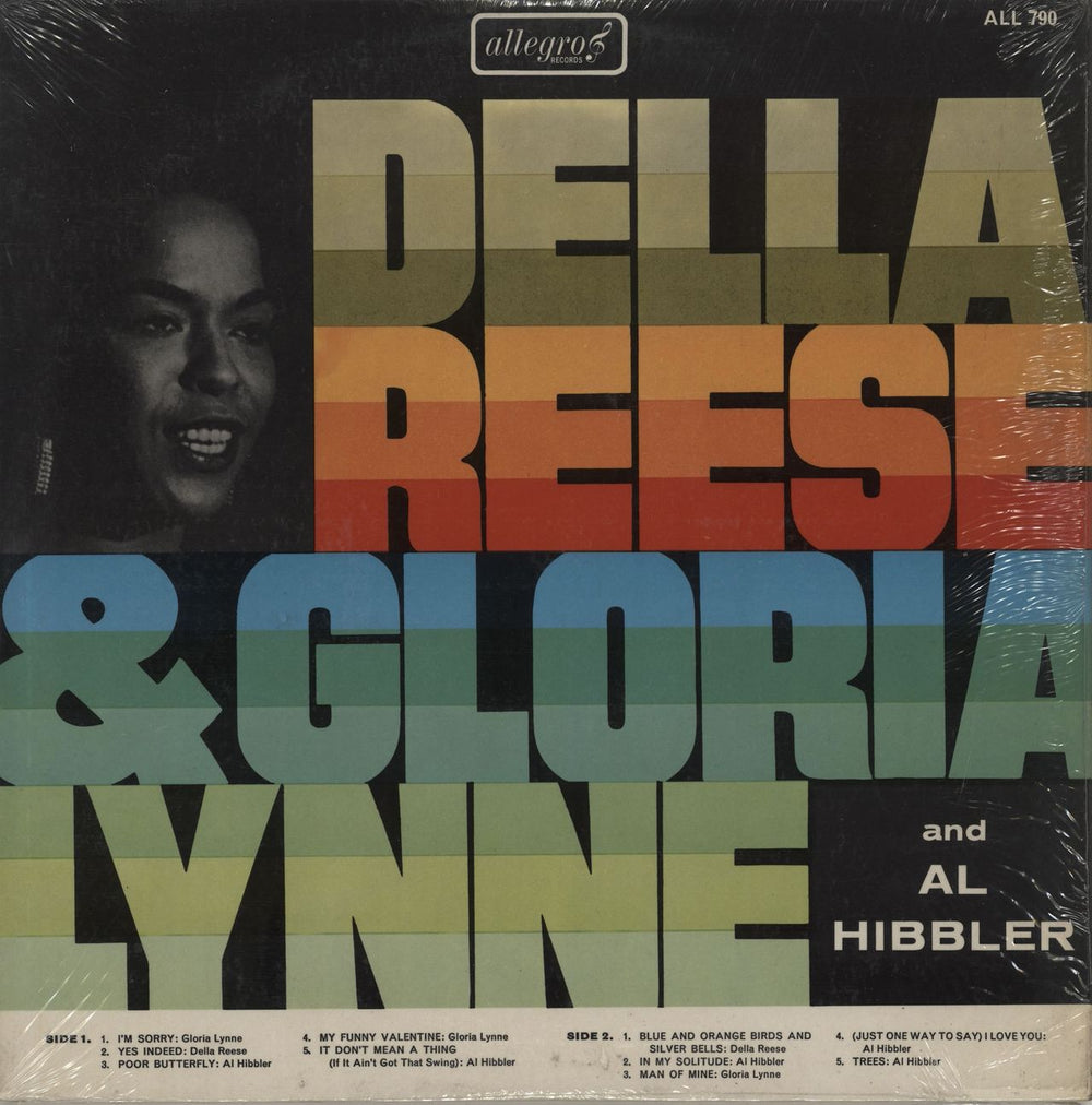 Della Reese Della Reese & Gloria Lynne & Al Hibbler UK vinyl LP album (LP record) ALL790