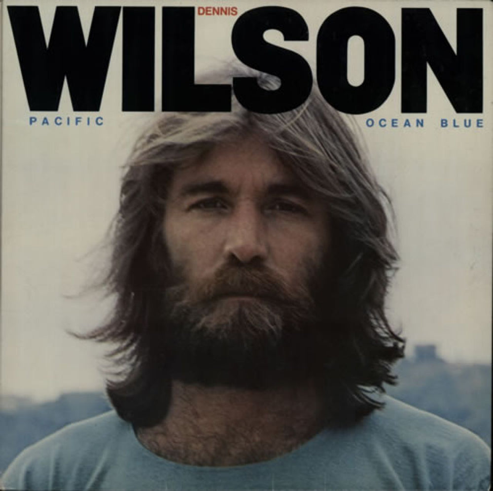 Dennis Wilson Pacific Ocean Blue UK vinyl LP album (LP record) CRB81672