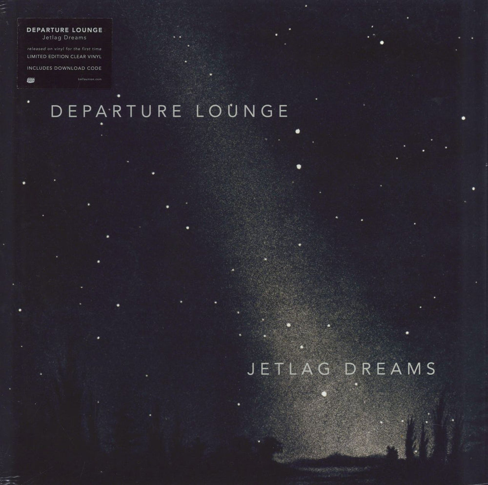 Departure Lounge Jetlag Dreams - RSD16 - Clear Vinyl - Sealed UK vinyl LP album (LP record) BELLA533V