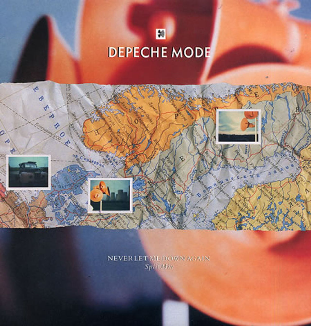 Depeche Mode Never Let Me Down Again (Split Mix) - EX UK 12" vinyl single (12 inch record / Maxi-single) 12BONG14
