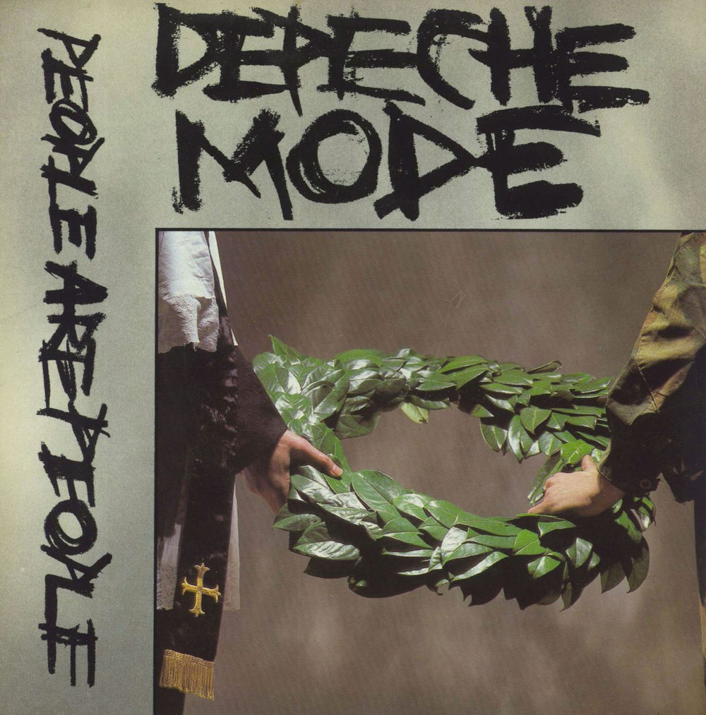 Depeche Mode People Are People - Wide Centre UK 7" vinyl single (7 inch record / 45) 7BONG5