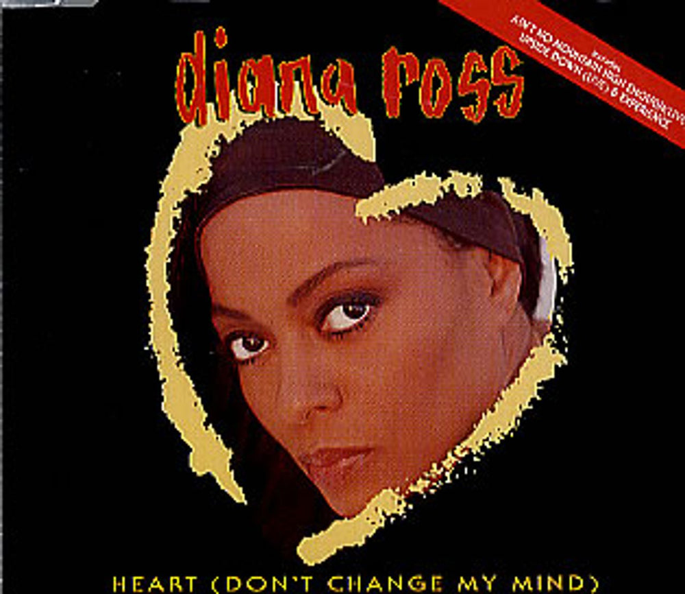 Diana Ross Heart UK CD single (CD5 / 5") CDEM261