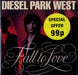 Diesel Park West Fall To Love UK 7" vinyl single (7 inch record / 45) FOOD35