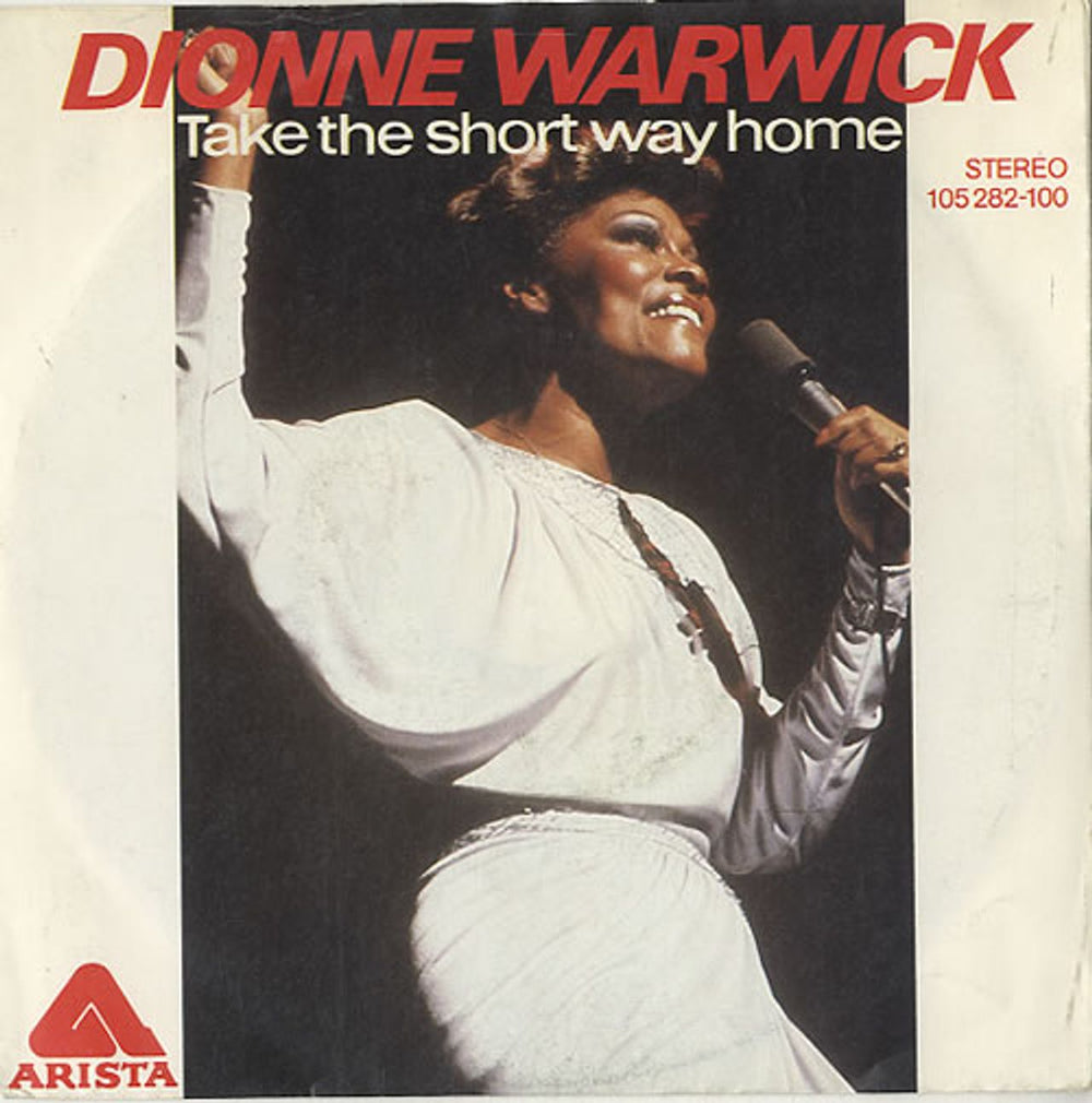 Dionne Warwick Take The Short Way Home German 7" vinyl single (7 inch record / 45) 105282-100