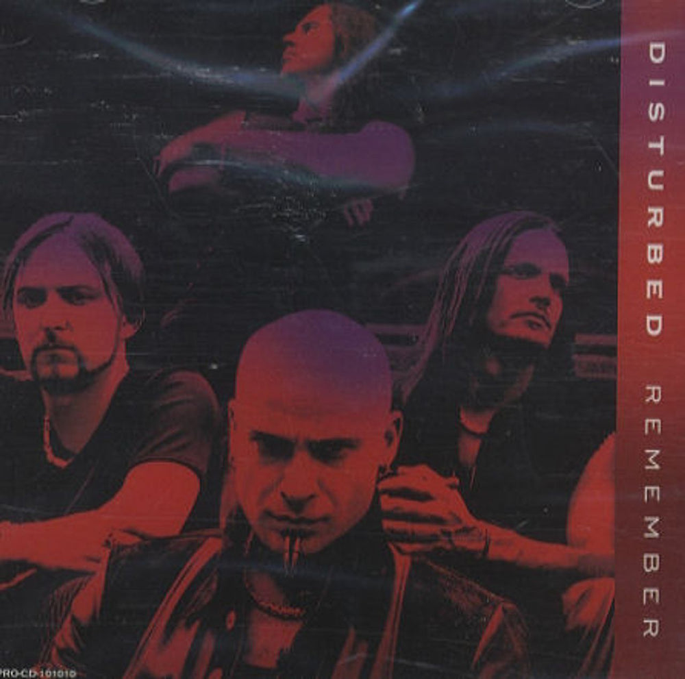 Disturbed Remember US Promo CD single (CD5 / 5") PRO-CD-101010