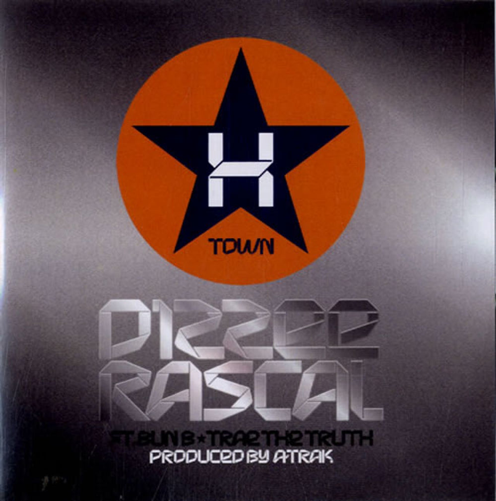 Dizzee Rascal H-Town UK Promo CD-R acetate HTOWNCD01