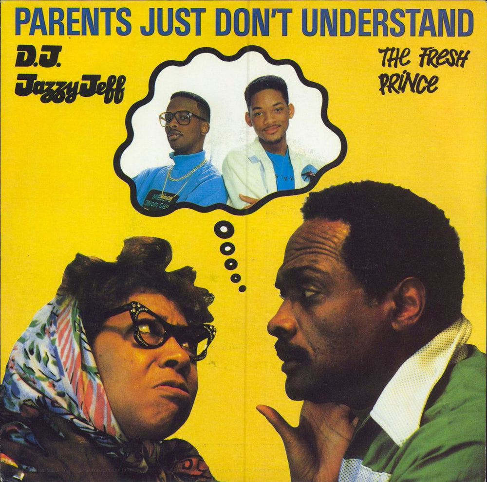 DJ Jazzy Jeff & The Fresh Prince Parents Just Don't Understand UK 7" vinyl single (7 inch record / 45) JIVE169