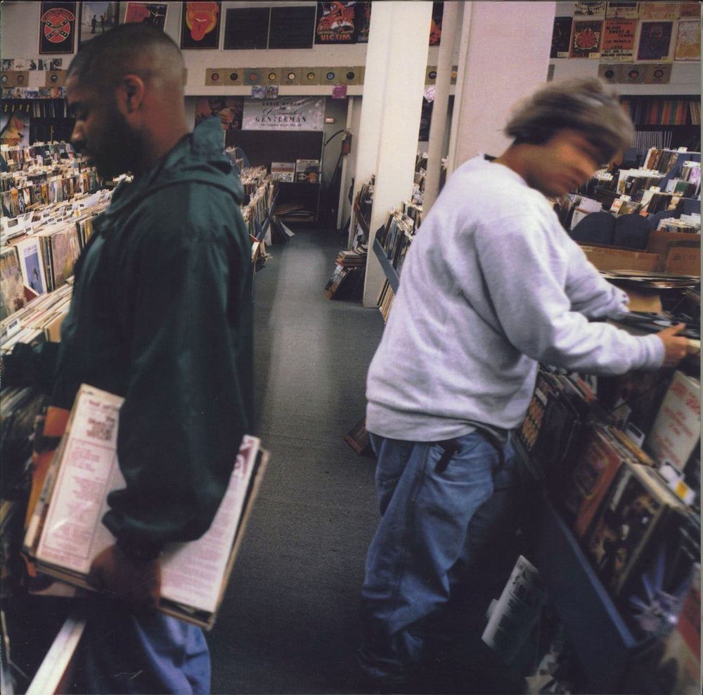 DJ Shadow Endtroducing - EX US 2-LP vinyl record set (Double LP Album) 697-124-123-1