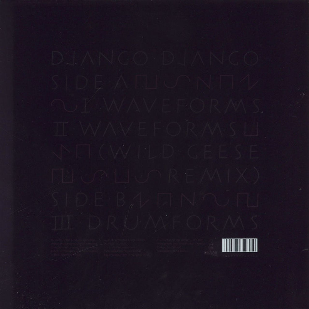 Django Django Waveforms UK 12" vinyl single (12 inch record / Maxi-single) 5060107729384