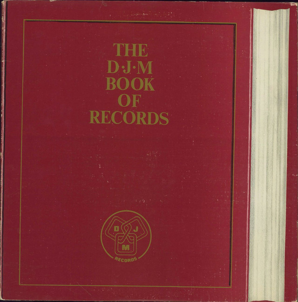 DJM Records The DJM Book Of Records UK Promo vinyl LP album (LP record) SPEC104