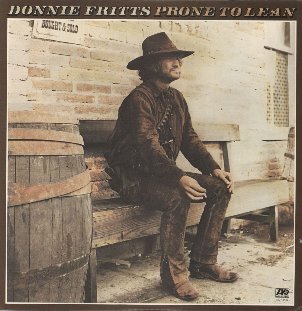 Donnie Fritts Prone To Lean US vinyl LP album (LP record) SD18117