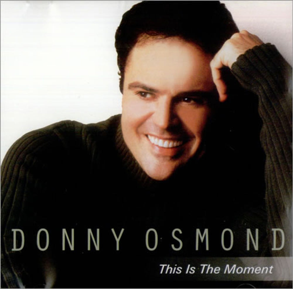 Donny Osmond This Is The Moment US Promo CD album (CDLP) UCGF000252