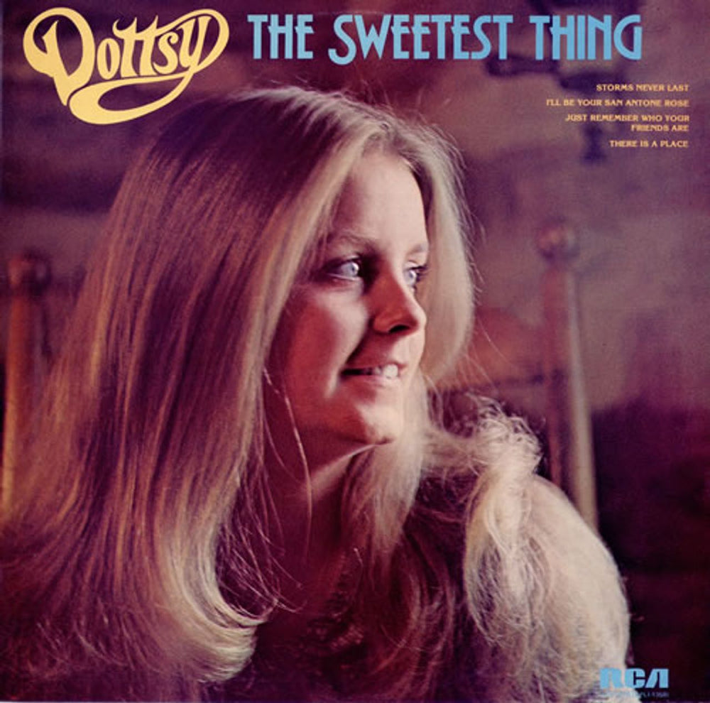 Dottsy The Sweetest Thing UK vinyl LP album (LP record) LSA3276