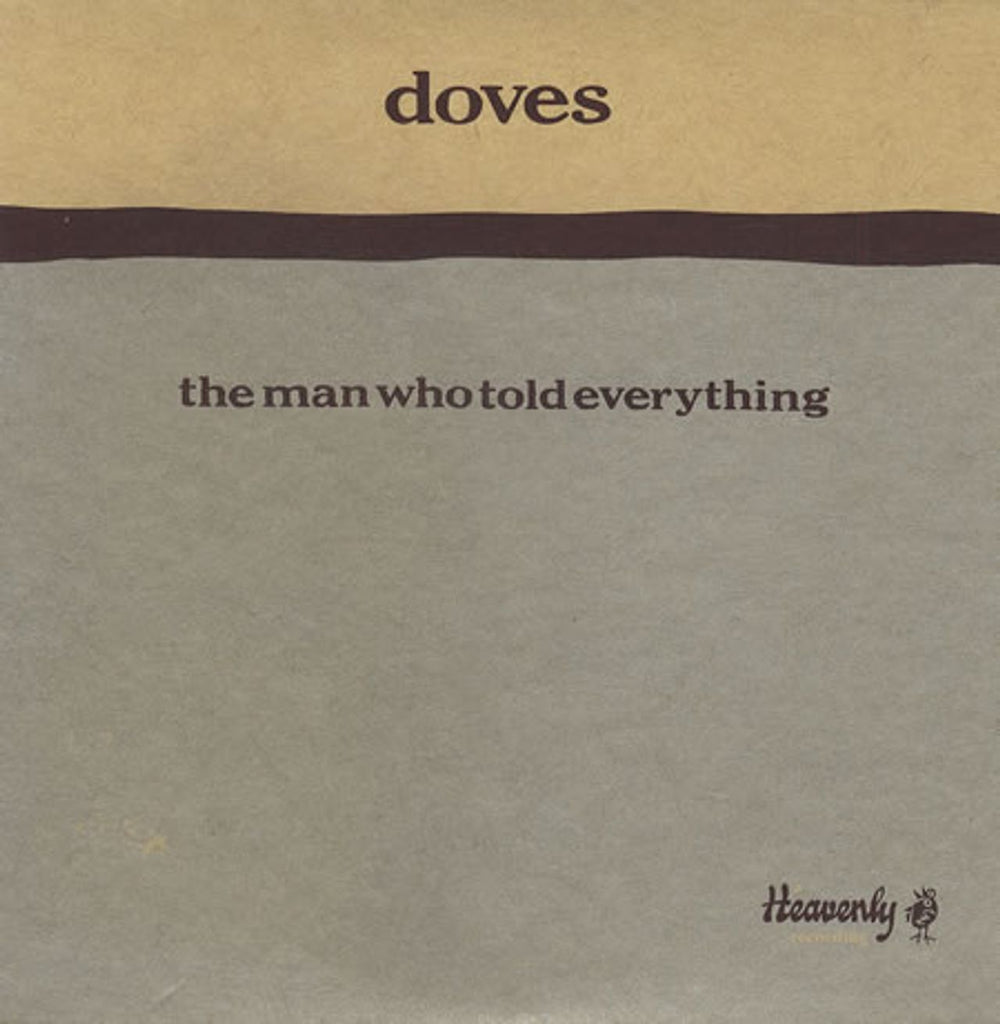 Doves The Man Who Told Everything UK Promo CD single (CD5 / 5") HVN98CDRP