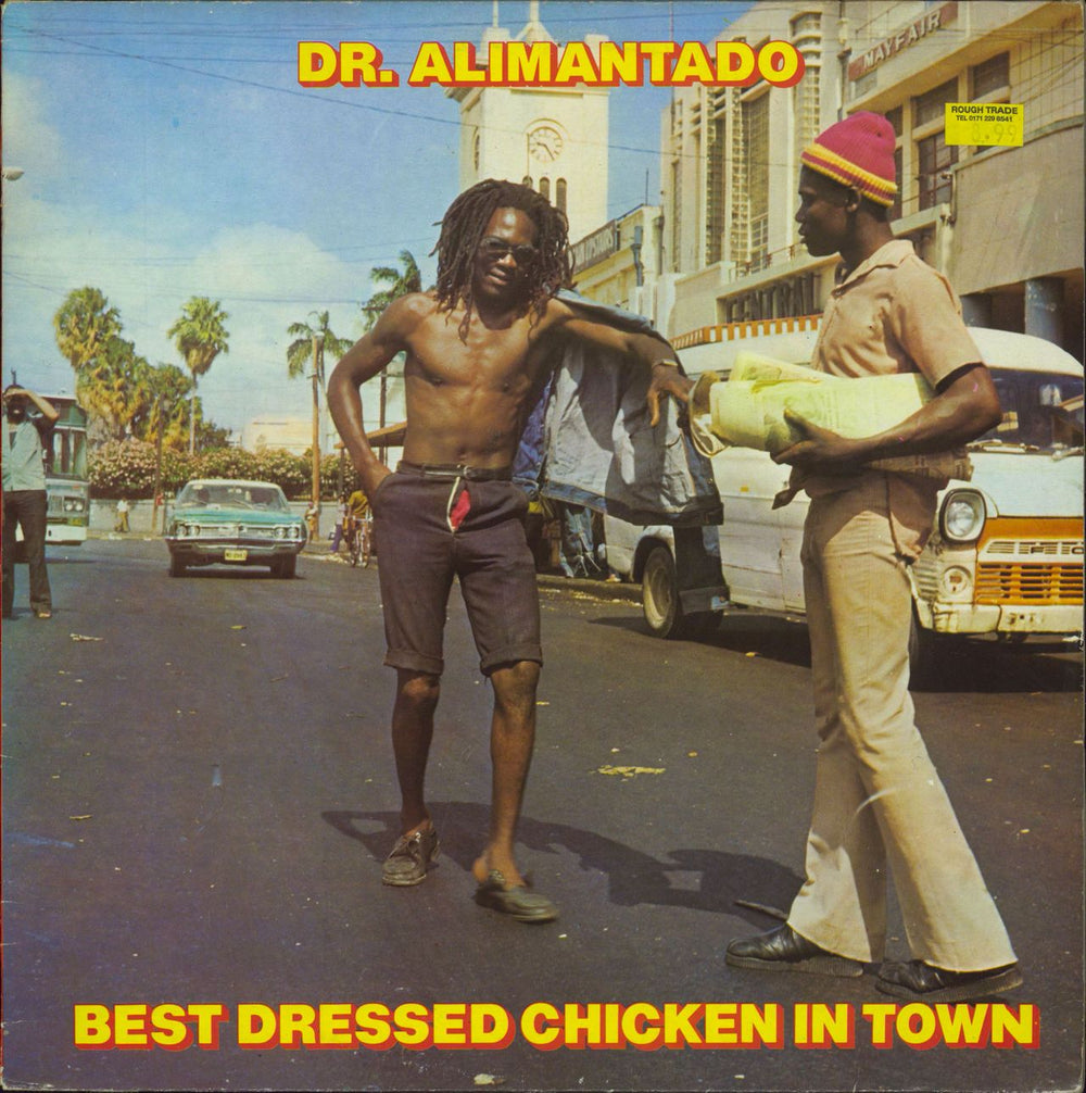 Dr Alimantado Best Dressed Chicken In Town UK vinyl LP album (LP record) KMLP1