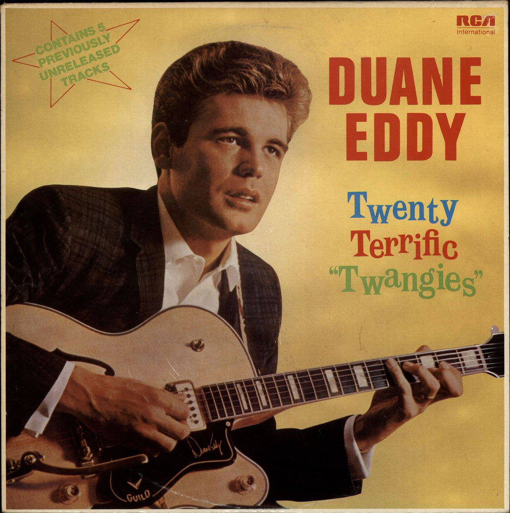 Duane Eddy Twenty Terrific 'Twangies' UK vinyl LP album (LP record) INTS5056