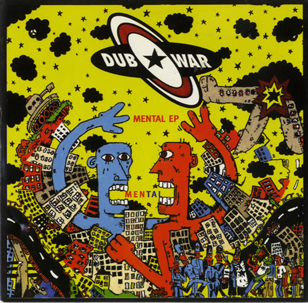 Dub War Mental EP UK 7" vinyl single (7 inch record / 45) 7MOSH118