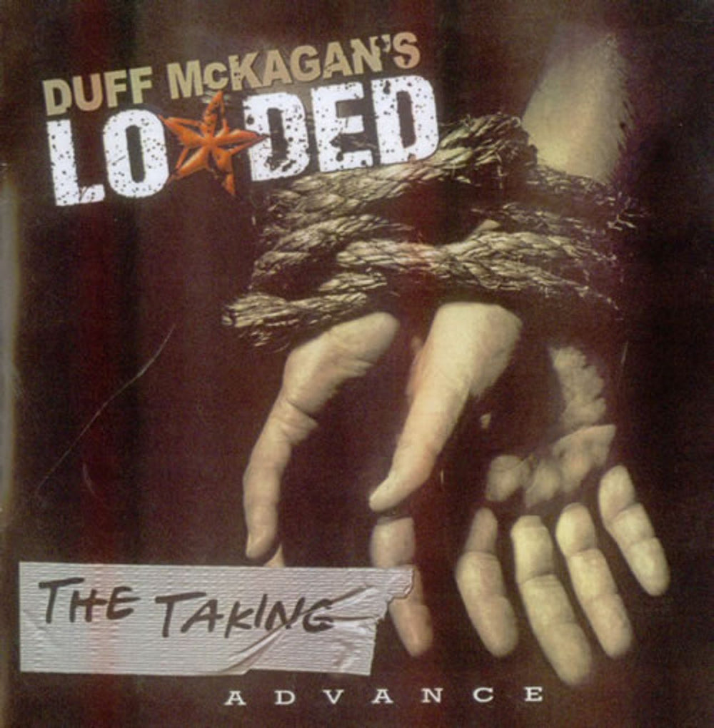 Duff McKagan's Loaded The Taking US Promo CD-R acetate CD-R ACETATE