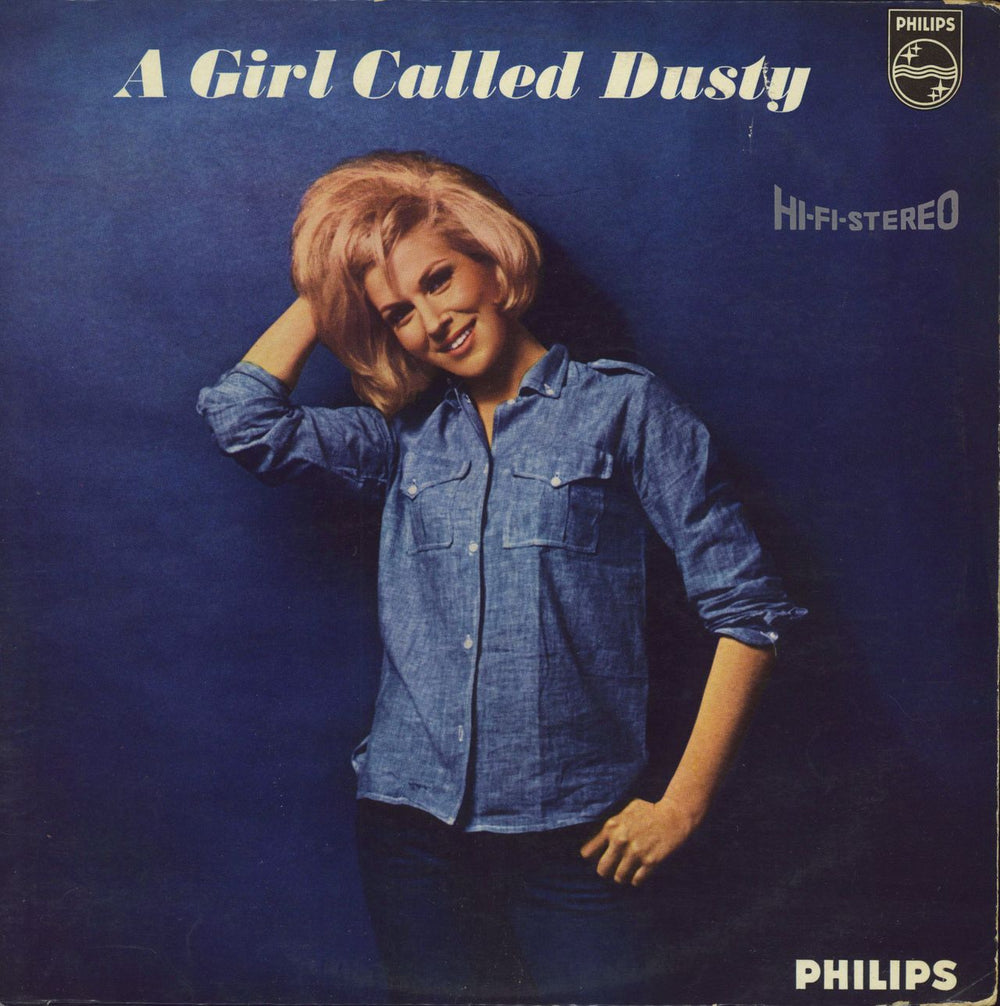 Dusty Springfield A Girl Called Dusty - flipback p/s - VG UK vinyl LP album (LP record) SBL7594