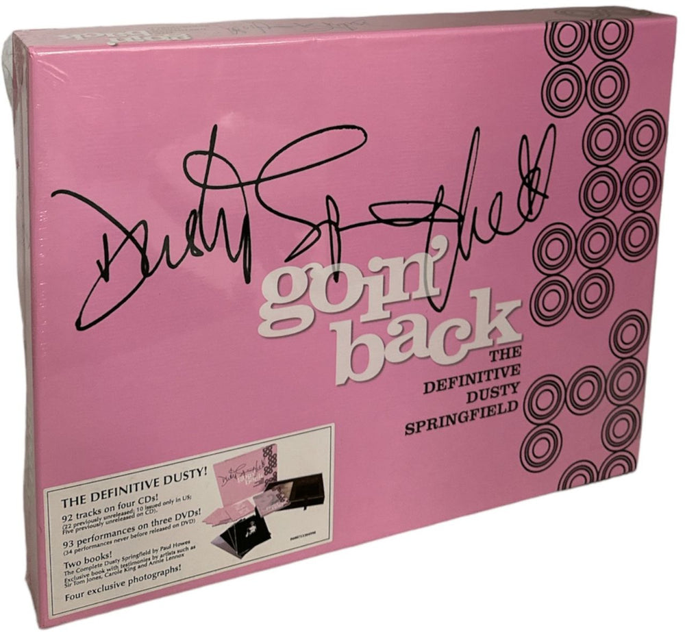 Dusty Springfield Goin' Back: The Definitive Dusty Springfield - stickered shrink UK box set 0600753304990