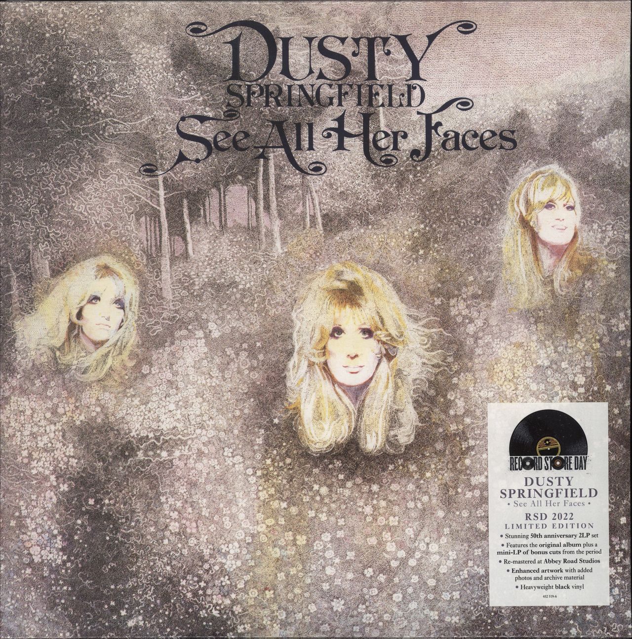 Dusty Springfield See All Her Faces RSD 2022 Sealed UK 2 LP