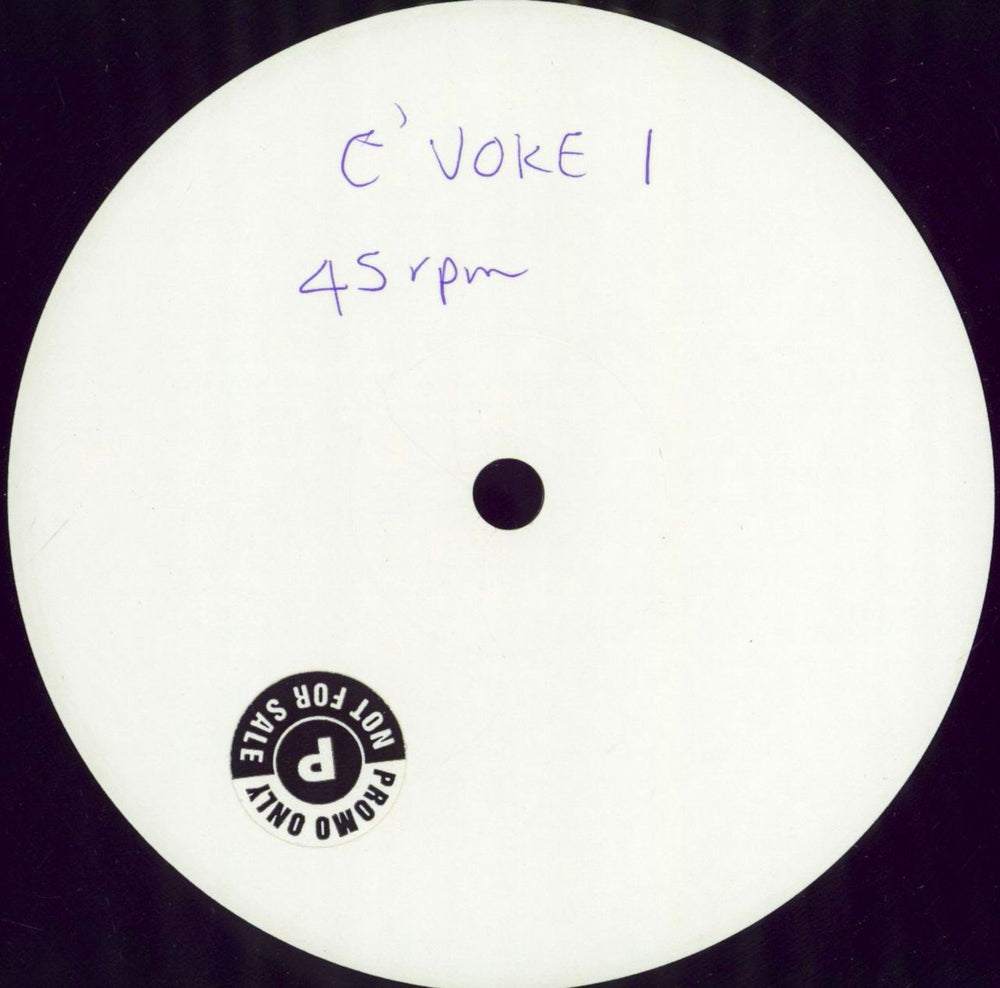 E'voke Runaway UK Promo 12" vinyl single (12 inch record / Maxi-single) FDJ265