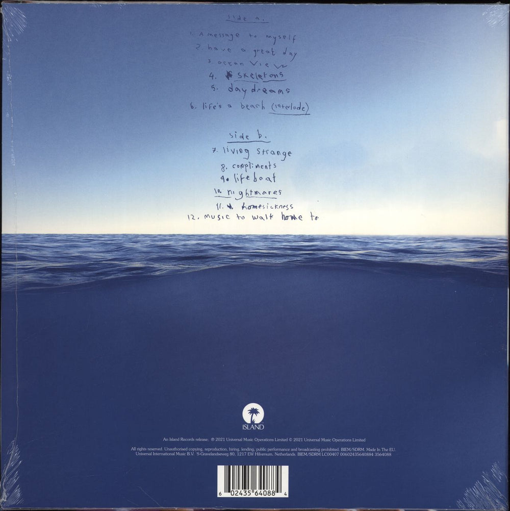 Easy Life Life's A Beach - Transparent - Autographed - Sealed UK vinyl LP album (LP record) 602435640884