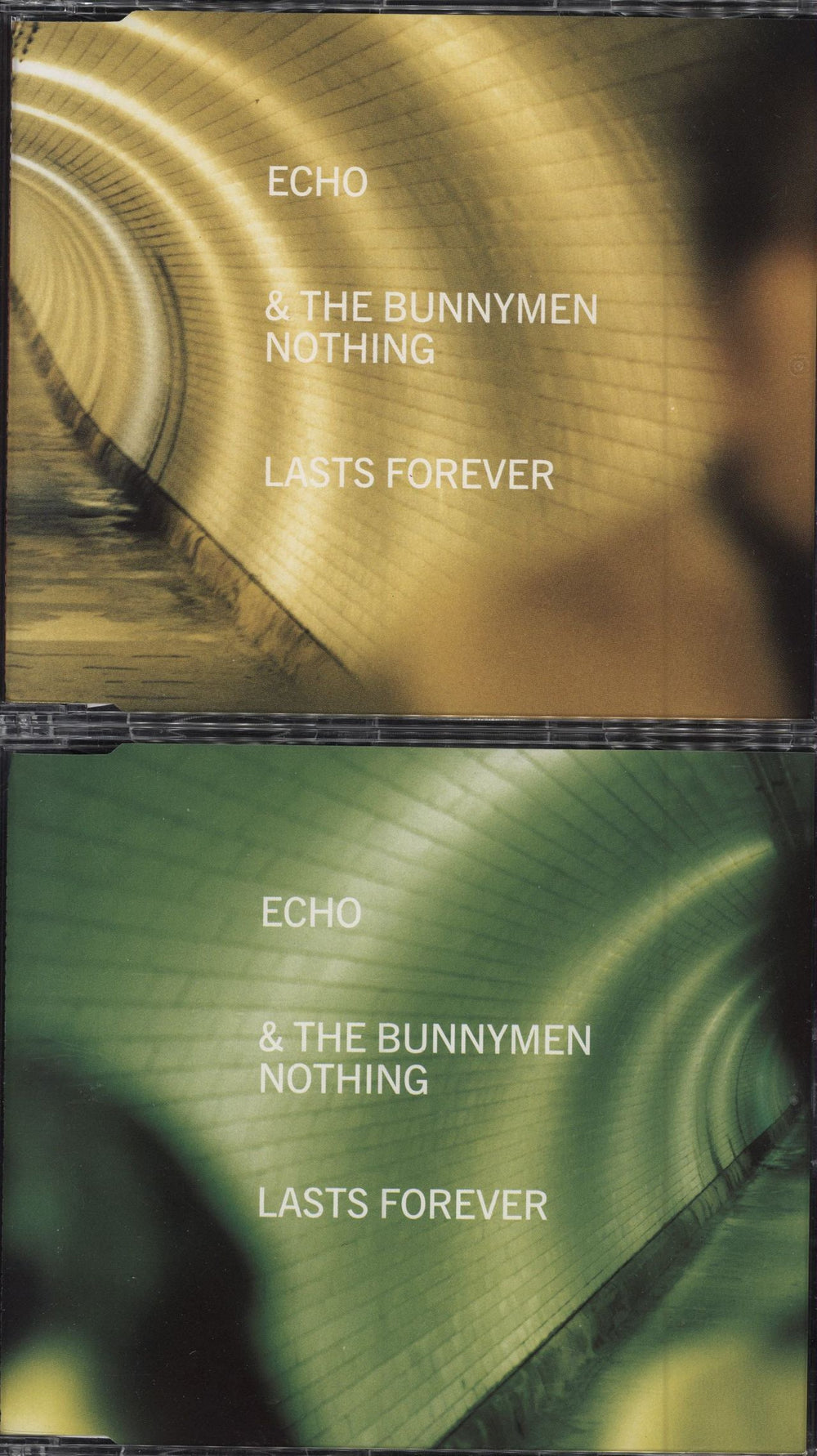 Echo & The Bunnymen Nothing Lasts Forever - CD 1 & 2 UK 2-CD single set (Double CD single) LONCD/LOCDP396