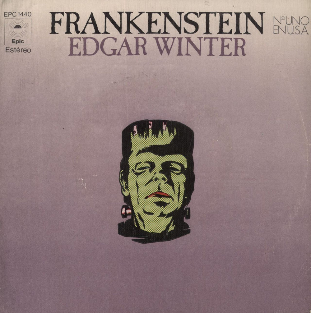 Edgar Winter Frankenstein Spanish 7" vinyl single (7 inch record / 45) EPC1440