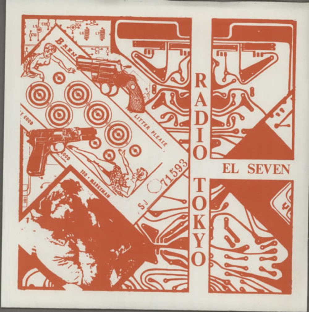 El Seven Radio Tokyo UK 7" vinyl single (7 inch record / 45) POP001