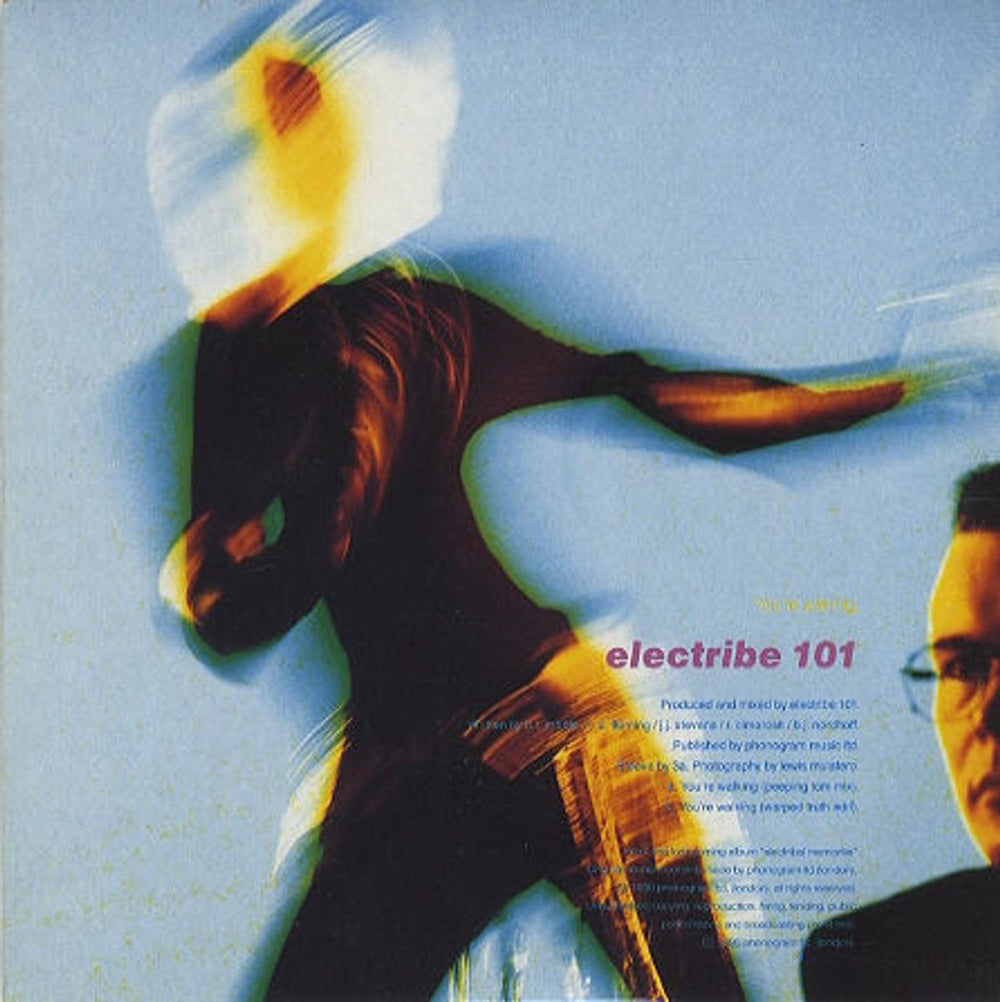 Electribe 101 You're Walking UK 7" vinyl single (7 inch record / 45) MER328